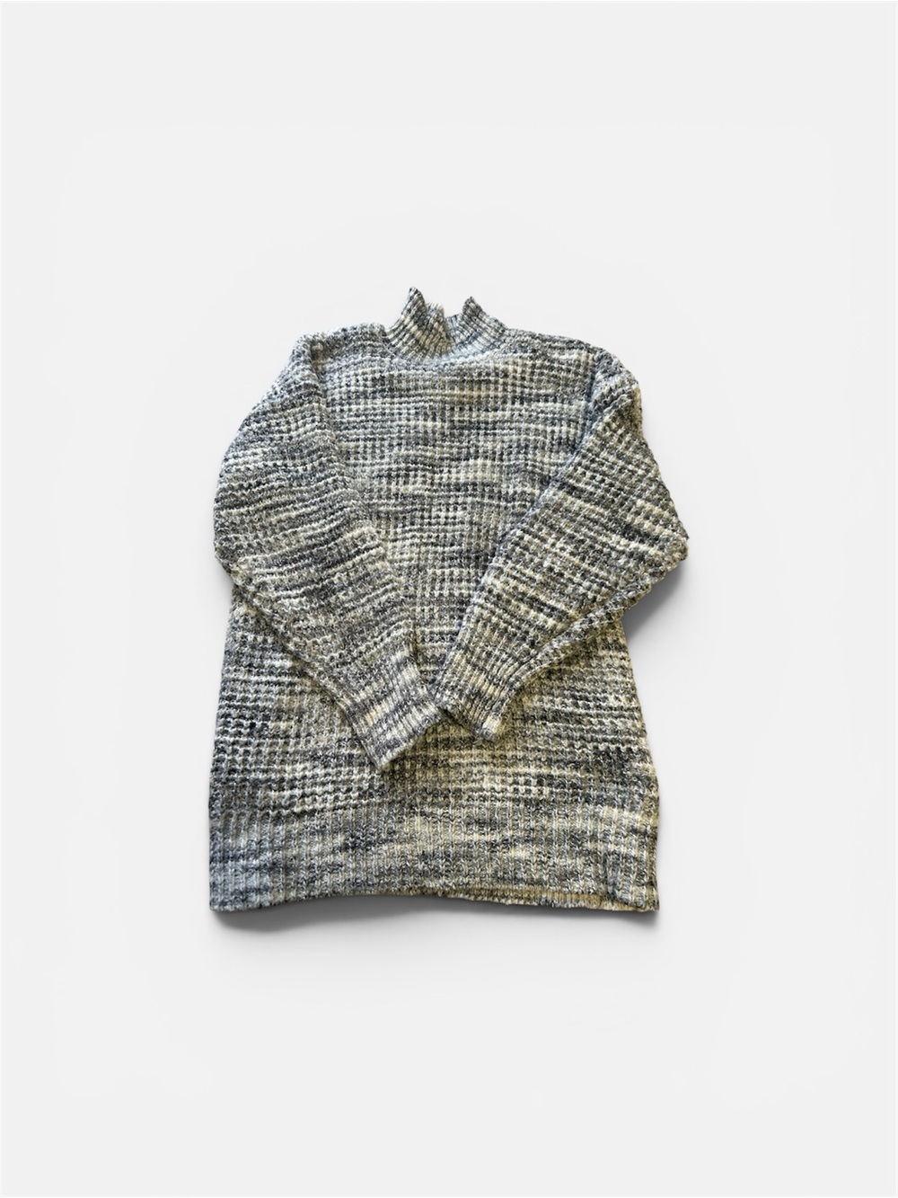 XS women’s Heathered Gray Knit Sweater